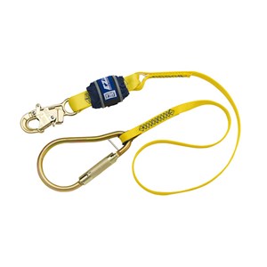 3M DBI/SALA 1246100 Shock Absorbing Web Lanyard With Large Carabiner