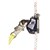 3M DBI/SALA 5002045 5/8 Inch Removable Mobile Rope Grab With 3 Foot Shock Absorbing Lanyard