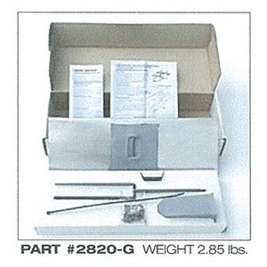 Super Anchor 2820G ARS Permanent Tile Roof Anchor Kit With Gray Stem Cover