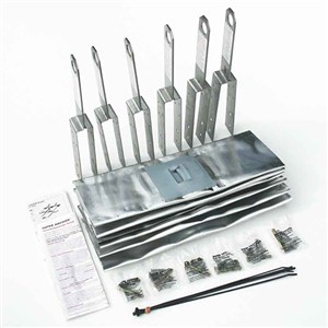 Super Anchor 1020 ARS 6 Pack Permanent Tile Roof Anchor Kit