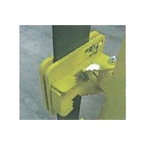 PS Doors LSG-FB2-2205-SS Flat Bar Adapter Bracket