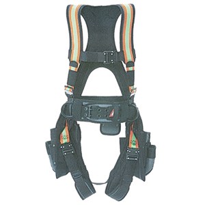 Super Anchor Deluxe Hi-Vis Comfort-Fit Full Body Harness 6151-HVL