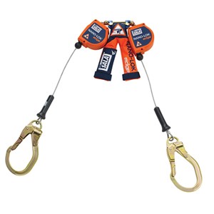 3M DBI/SALA 3500227 Nano-Lok Edge Twin Leg 8 Foot Self Retracting Lifeline