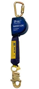 3M DBI/SALA 3101582 Nano-Lok Extended Lenght 11 Foot Self Retracting Web Lifeline