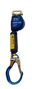 3M DBI/SALA 3101589 Nano-Lok Extended Length 9 Foot Self Retracting Web Lifeline