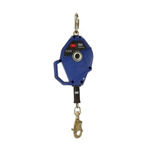 3M DBI/SALA 3503800 Smart Lock 30 Foot Galvanized Cable Self Retracting Lifeline With Swivel Anchorage Loop, Carabiner And Swivel Snap Hook