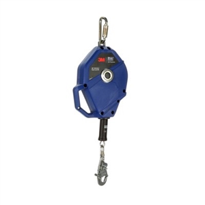 3M DBI/SALA 3503823 Smart Lock 50 Foot Stainless Steel Cable Self Retracting Lifeline With Swivel Anchorage Loop, Carabiner And Swivel Snap Hook