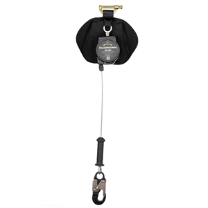 Guardian 4200201 CR3-Edge 8 Foot Personal Self Retracting Lifeline With Aluminum Snap Hook And Harness Connector.