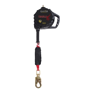 Guardian 42012 Diablo Grande 33 Foot Vinyl Coated Cable Retractable Lifeline For Leading Edge Work