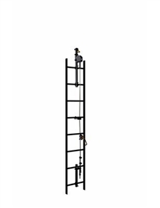 3M DBI/SALA 6119020 Lad-Saf 2 User 20 Foot Stainless Steel Cable Vertical Climbing System