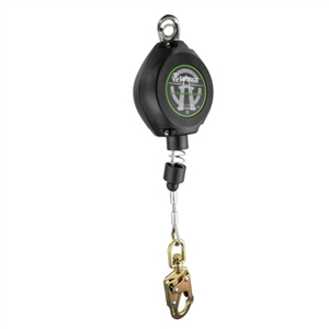 SafeWaze FS-FSP1215-G 15 foot self retracting galvanized cable lifeline