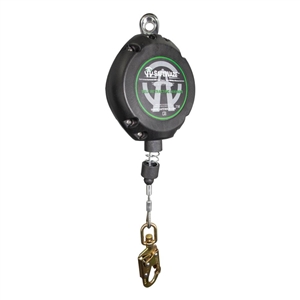 SafeWaze FS-FSP1230-G 30 foot self retracting galvanized cable lifeline