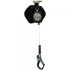 SafeWaze SW-8008-11LE-RBH-ALU 11 foot leading edge self retracting galvanized cable lifeline