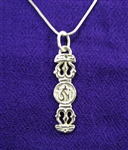 Tibetan OM Dorje Pendant