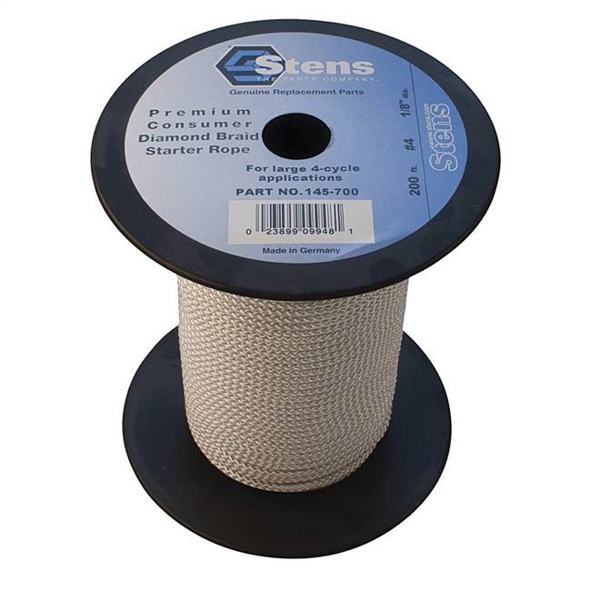 Stens 200' Starter Rope #4 Diamond Braid