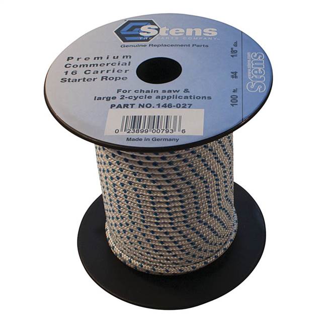 Stens 100' Starter Rope #4 Solid Braid