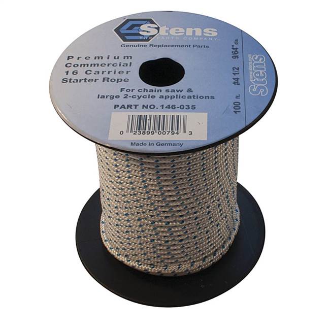 Stens 100' Starter Rope #4 1/2 Solid Braid