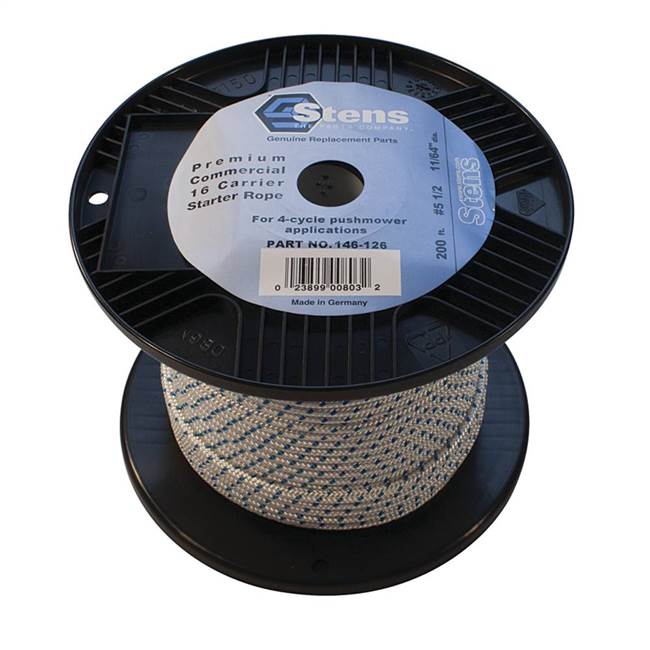 Stens 200' Starter Rope #5 1/2 Solid Braid