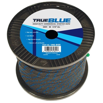 TrueBlue 200' Starter Rope #6 Solid Braid