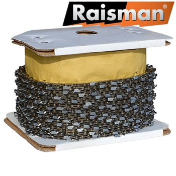 Raisman saw chain 100' roll std .063", .325" full chisel