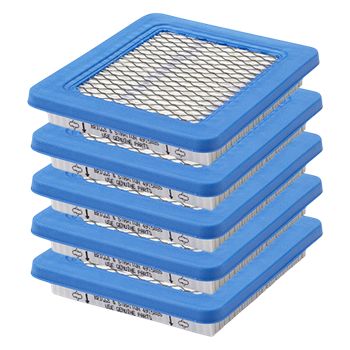 Genuine Briggs & Stratton Air Filter (5 X 491588S)