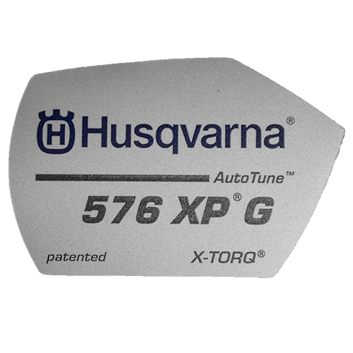 OEM Husqvarna 576 XP AUTO TUNE Label (576Xpg Auto Tune)