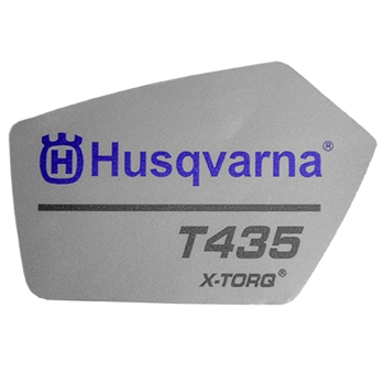 OEM Husqvarna T435 Decal