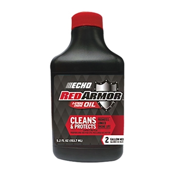 Echo Red Armor High performance 2-stroke engine oil, 5.2 oz
