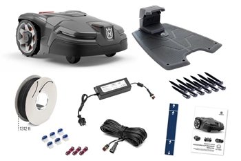 Husqvarna AutomowerÂ® 415X with installation kit