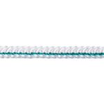 Arbor-Plex - White with Green Tracer - 12 Strand 1/2" X 600'
