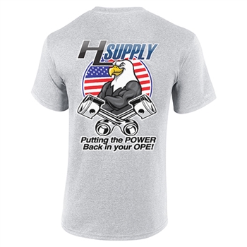 HLSupply T-Shirt, Eagle with USA flag