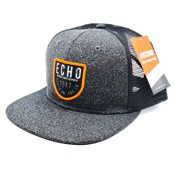 Genuine Echo Black Heather Poly Hat