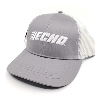 Genuine Echo Grey & White Mesh Cap