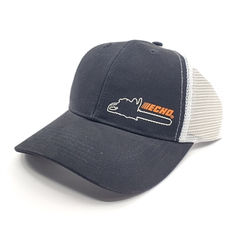 Genuine Echo Chainsaw B&W Mesh Cap