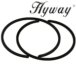Piston rings set 42mm x 1.5mm