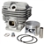 Stihl 046, MS460 Premium Titanikel cylinder piston assembly 52mm