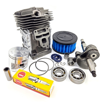 Hyway Premium Nikasil Cylinder (Pop-Up) + Rebuild Kit compatible with Stihl MS391