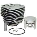 Hyway High-Quality Nikasil Plated Cylinder Kit (Pop-Up) Compatible with Husqvarna 268, 61