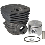 Husqvarna 350, 351, 353 cylinder and piston assembly