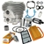 Hyway Premium Titanikel Plated Cylinder Kit + Top End Rebuild Compatible with Stihl TS410, TS420