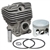 Hyway High-Quality Nikasil Plated Cylinder Kit (Pop-Up) Compatible with Stihl MS661