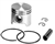 Partner K650 K700 piston and rings assembly