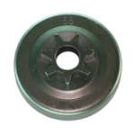 Non-Genuine spur sprocket, 3/8" pitch, 7 tooth, for Husqvarna 50, 51, 55, 154, 254, 262XP