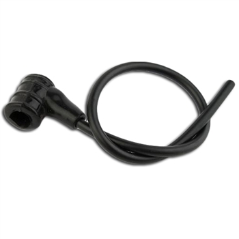 Spark plug wire with cap
