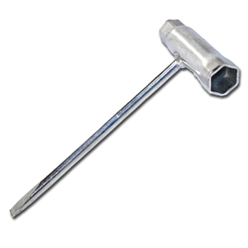 T-wrench 19mm x 13mm (3/4" x 1/2") fits Stihl, Husqvarna, Partner, Makita