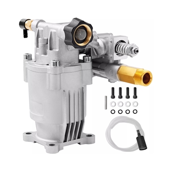 3/4" Shaft Horizontal Pressure Washer Pump, 3400 PSI @ 2.5 GPM