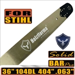 Holzfforma 36", .404", .063", 104dl Guide Bar fits Stihl
