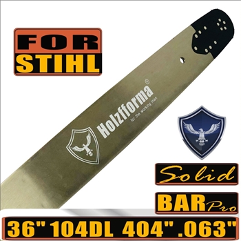 Holzfforma 36", .404", .063", 104dl Guide Bar fits Stihl