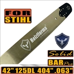 Holzfforma 42", .404", .063", 125dl Guide Bar fits Stihl