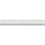 Safety Blue Core - Solid White - 16-Strand 1/2" X 120'